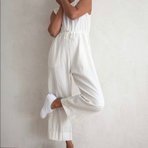 Ali Golden Cream Jumpsuite